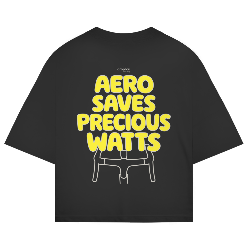 AERO SAVES PRECIOUS WATTS | Oversized Shirt