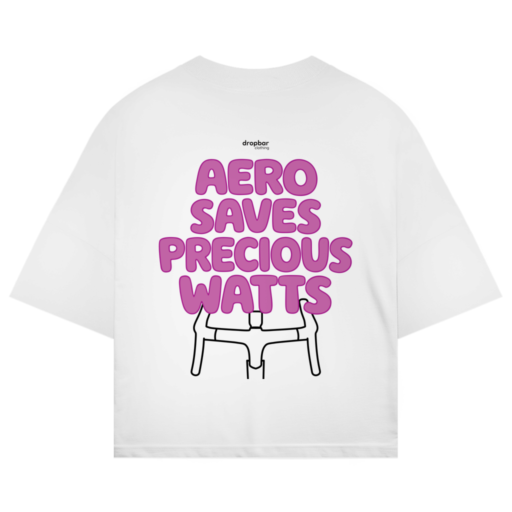 AERO SAVES PRECIOUS WATTS | Oversized Shirt
