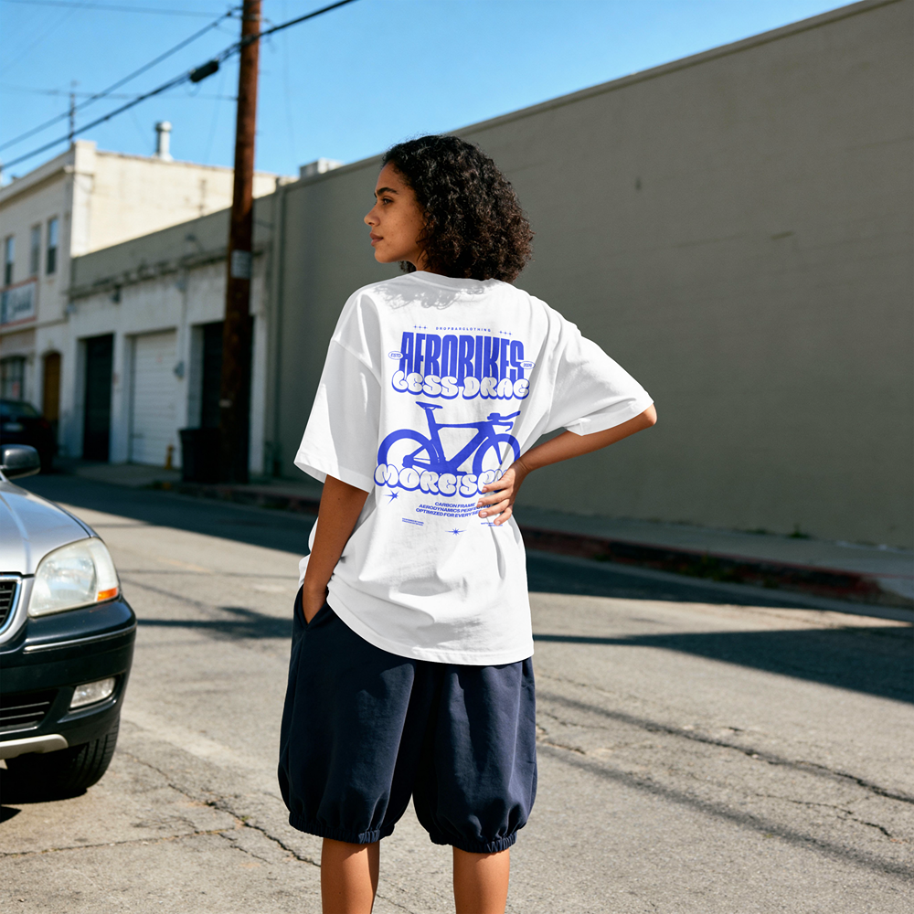 AEROBIKES | Oversized Shirt White